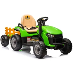 Batteriebetriebener Traktor BBH-030, grün