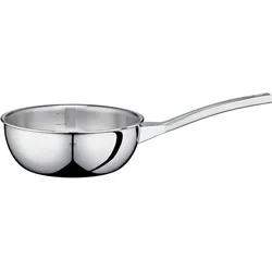 Küchenprofi Sauteuse 20 cm, Pfanne + Kochtopf, Silber
