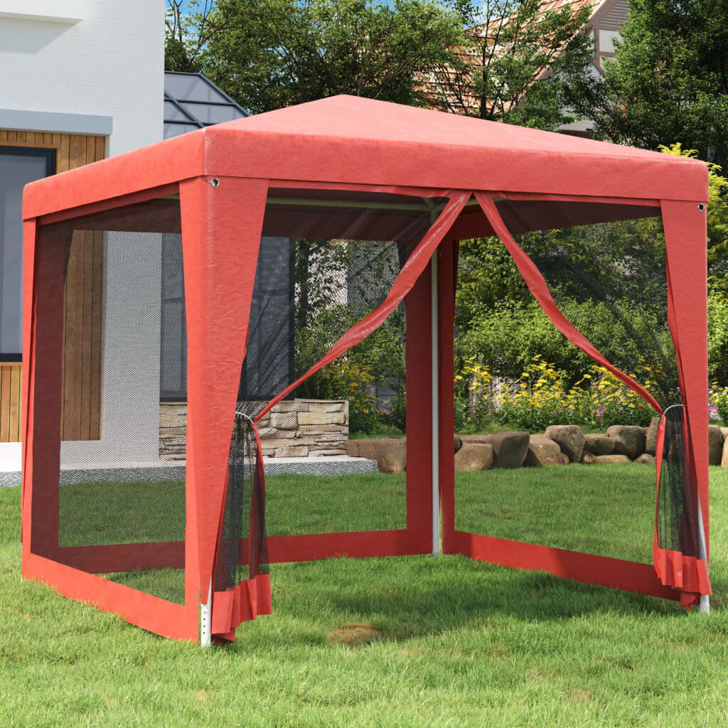 Dakota Fields 2.5 x 2.5m Iron Party Tent Anthracite 2.5 x 2.5 m