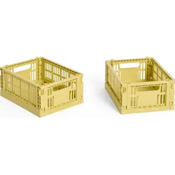Hay Colour Crate Mini, gelb, 2 St.