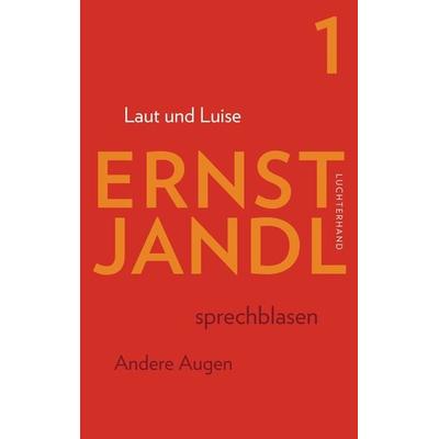 Laut und Luise, Taschenbuch von Ernst Jandl, Luchterhand, 978-3-630-87481-4