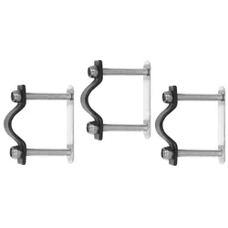 Basil Befestigungs-Set Crate 3-teilig silber