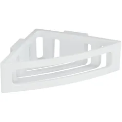 WENKO Power-Loc® Eckablage Bralia Weiß