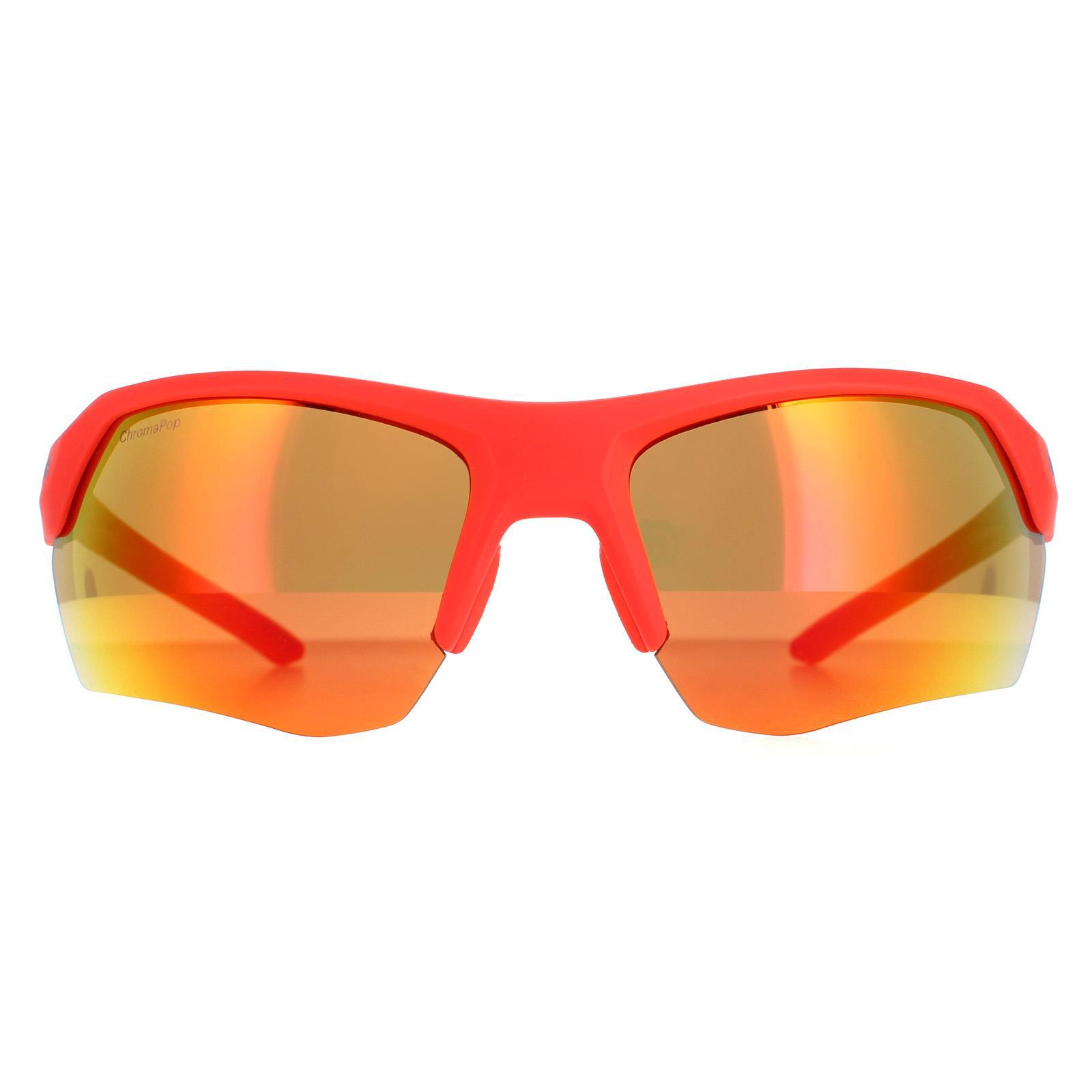Smith Sport Unisex Matte Rot Rot Spiegel Mulltilayer Chromapop Tempo Max