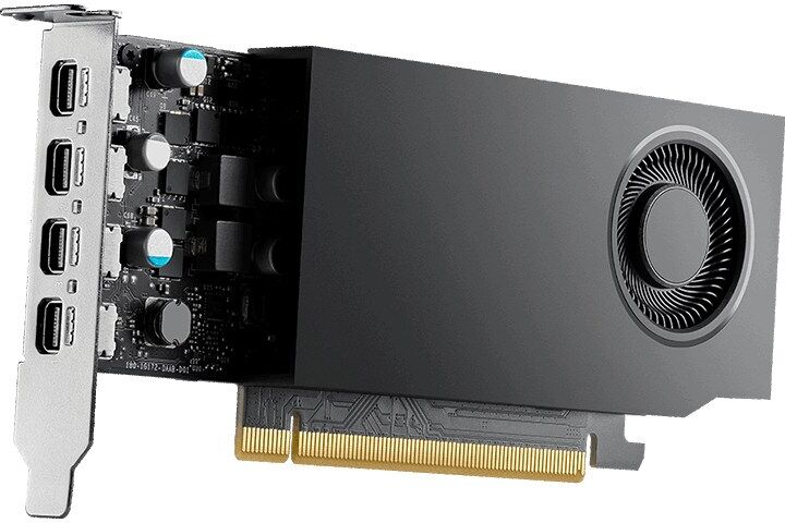 PNY NVIDIA RTX A400 4GB GDDR6 Single Slot Workstation Graphics Card (VCNRTXA400-SB)