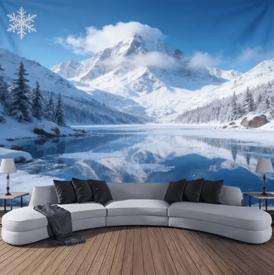 Inspire Picks Ultra Large Waterfall Landscape Tapestry Nature Wall Decor For Living Room & Bedroom 10 180x230cm71x91in