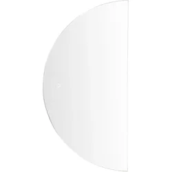 BADSPIEGEL mit LED-Beleuchtung halbrund 50/100 cm Loue