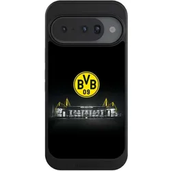 Nivocase Hülle für Google Pixel 10 Handyhülle NIVOcore Case Schwarz BVB Borussia Dortmund Stadion (Google Pixel 10), Smartphone Hülle, Schwarz