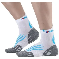 Monnet, Unisex, Sportsocken, Run Elite (39 - 40), Mehrfarbig, Weiss, Blau