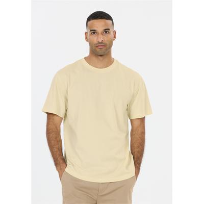 Funktionsshirt NOU "Romine", Damen, Gr. L, beige, 100% Baumwolle, unifarben, normal, Rundhals, Shirts Funktionsshirt, klassisch und zeitlos