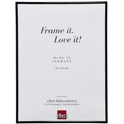 effect Bilderrahmen ART Kunststoff Schwarz / Kunstglas / 84,1 x 118,9 (A0)