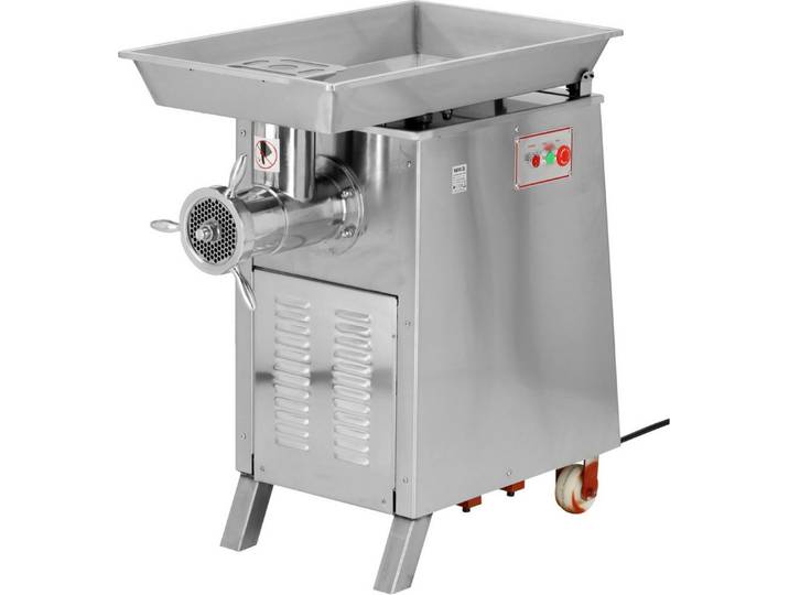 Yato Fleischwolf Gastro Fleischwolf 4000W, 650 kg/h, Edelstahl, 4000 W, Profigerät