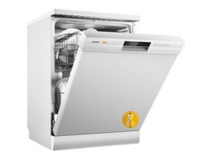 COMFEE Lave-Vaisselle Pose Libre 60cm 49dB avec 12 couverts Hygiene Lavage Dpart Diffr Demi-Charge - Blanc Energy Class D