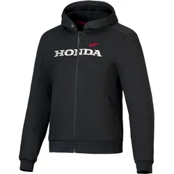 Alpinestars Honda Chrome V3 Sport Hoodie, Textiljacke - Schwarz - XXL