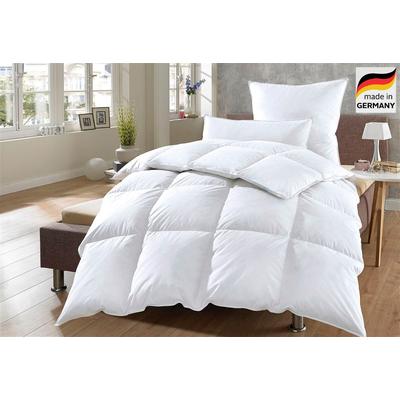 Daunenbettdecke OTTO HOME "Köniz, 100% Daunen, alle Wärmeklassen, hergestellt in Deutschland", weiß, B:200cm L:200cm, Bezug: 100% Baumwolle, Bettdecken, hergestellt in Deutschland