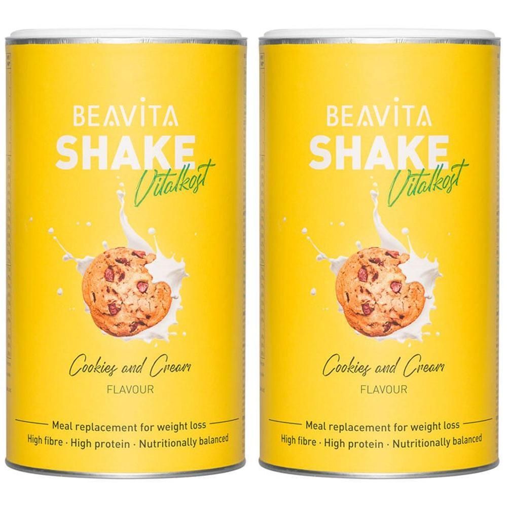 Beavita Vitalkost Plus Cookies-Cream 572g Doppelpack 2x572 g Pulver