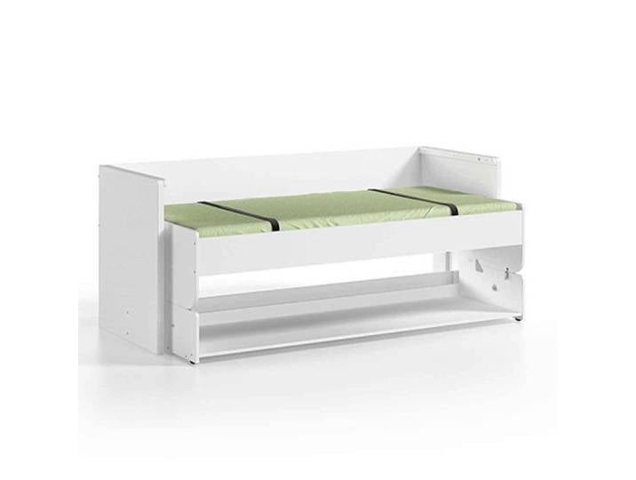 Lit Bureau Enfant  Denver  90x200cm Blanc