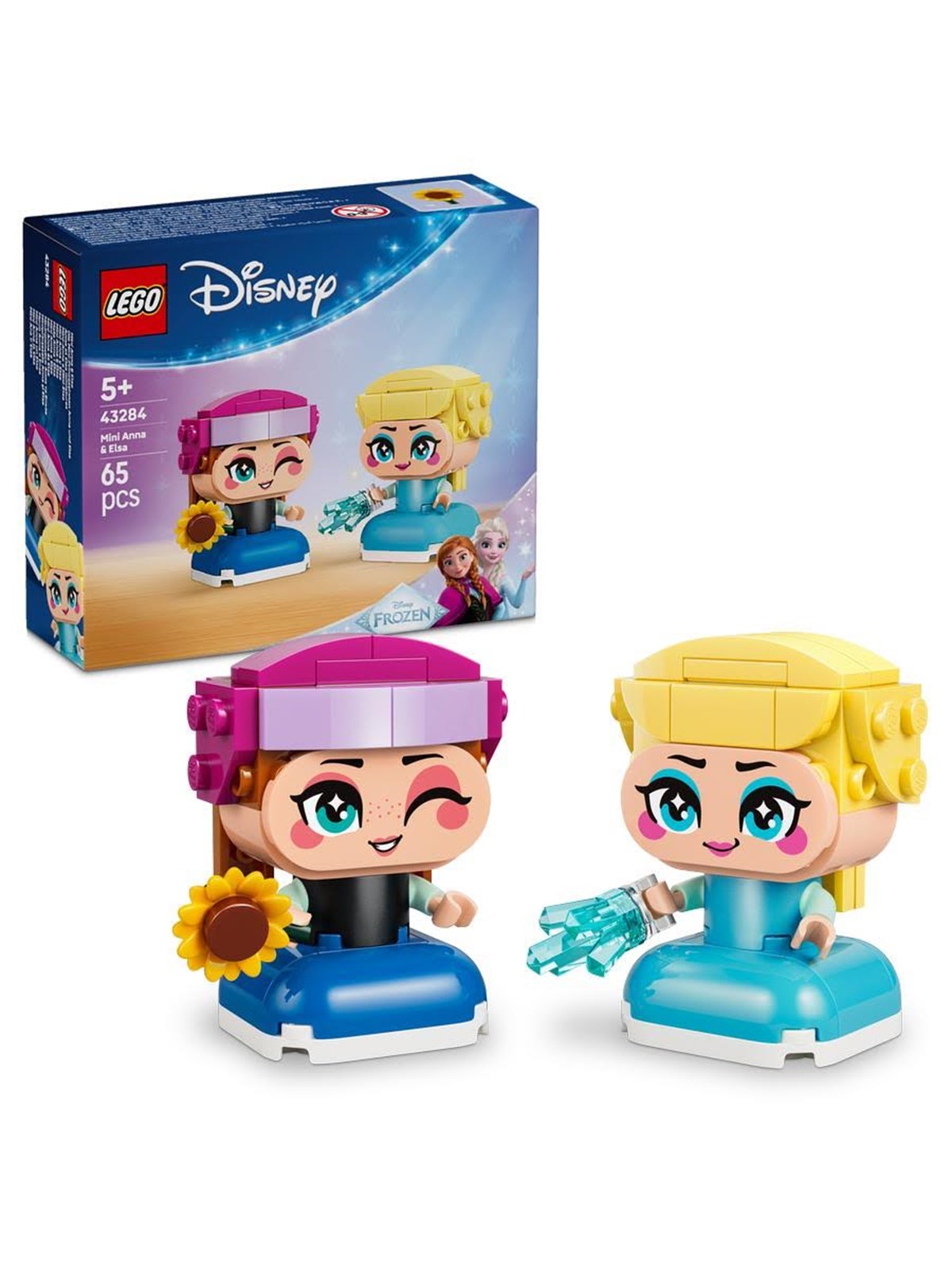 LEGO Disney 43284 Die Mini-Prinzessinnen Anna und Elsa