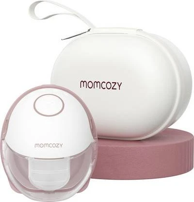 Momcozy M6 Freihändige Milchpumpe - Rot