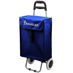 45 L Einkauf Trolley Einkaufswagen Shopping Trolley Tasche Aluminium Stabil