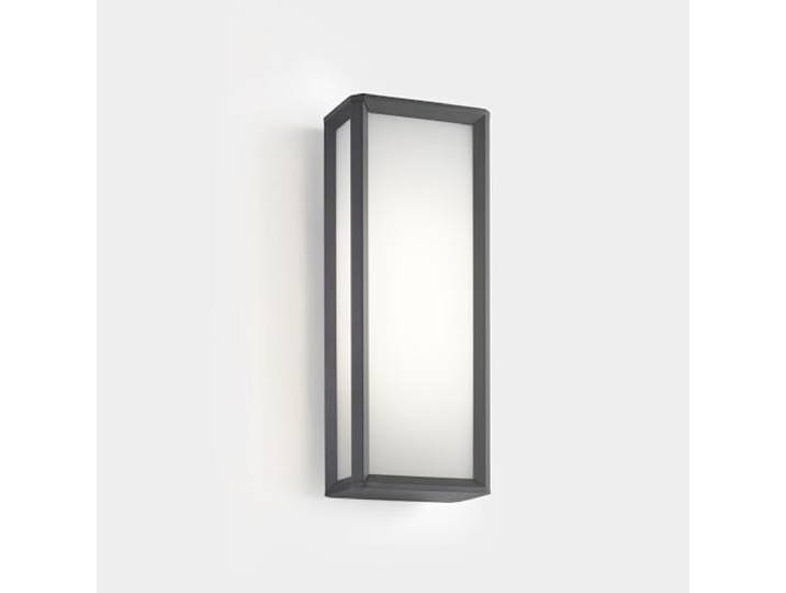 LEDS C4 Skat Outdoor LED Box Wandlaterne Urban Grey, Weiß IP65 21.8W 2700K