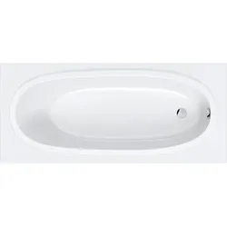 Duravit Balcoon Badewanne 700677000000000 170 x 75 cm, weiß, Einbauversion, 1 Rückenschräge