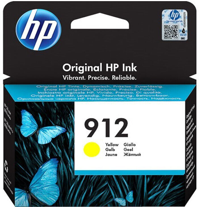 TINTEIRO HP 912 AMARELO 3YL79AE