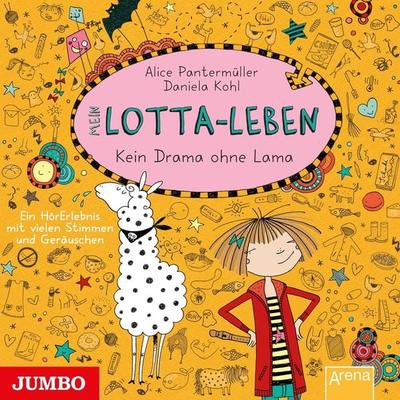 Mein Lotta-Leben. Kein Drama ohne Lama [Band 8] - Alice Pantermüller, Audio, 4012144350121