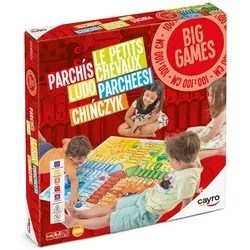 2x Cayro Parchis Giant 160 (100 x 100 cm) 100 x 100 cm (Deutsch, Englisch, Französisch, Italienisch, Portugiesisch, Spanisch, 2 Spieler)