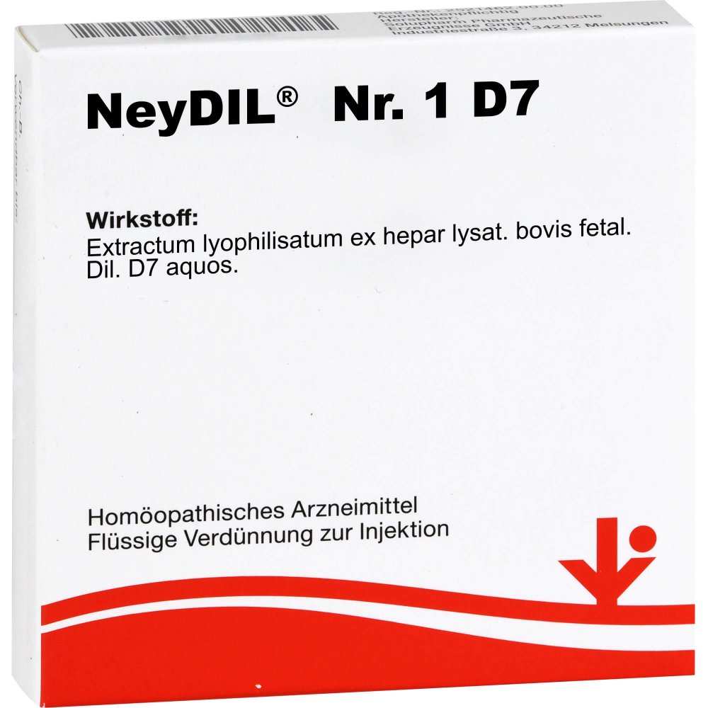 vitOrgan Arzneimittel GmbH Neydil Nummer 1 D7 Ampullen 06486386