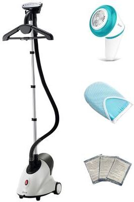 SALAV Complete Fabric Care Steamer Set Incl Steamer + Accessories