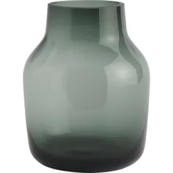 Silent Vase 19 cm dunkelgrün
