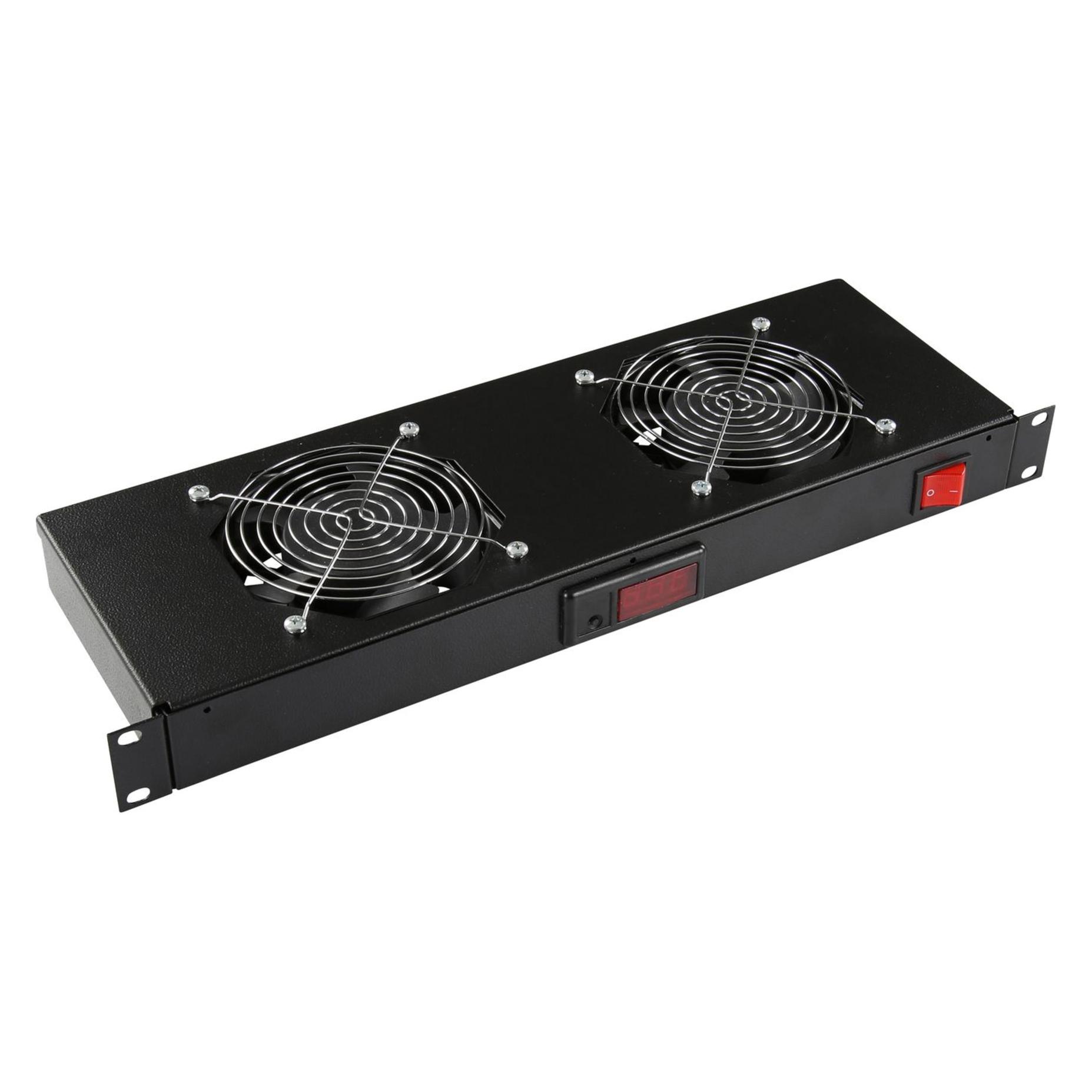 Lanview 2 Fans, Digital Thermostat (RAF300BL)