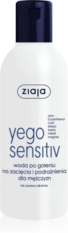 Ziaja Yego Sensitiv lotion après-rasage sans alcool 200 ml