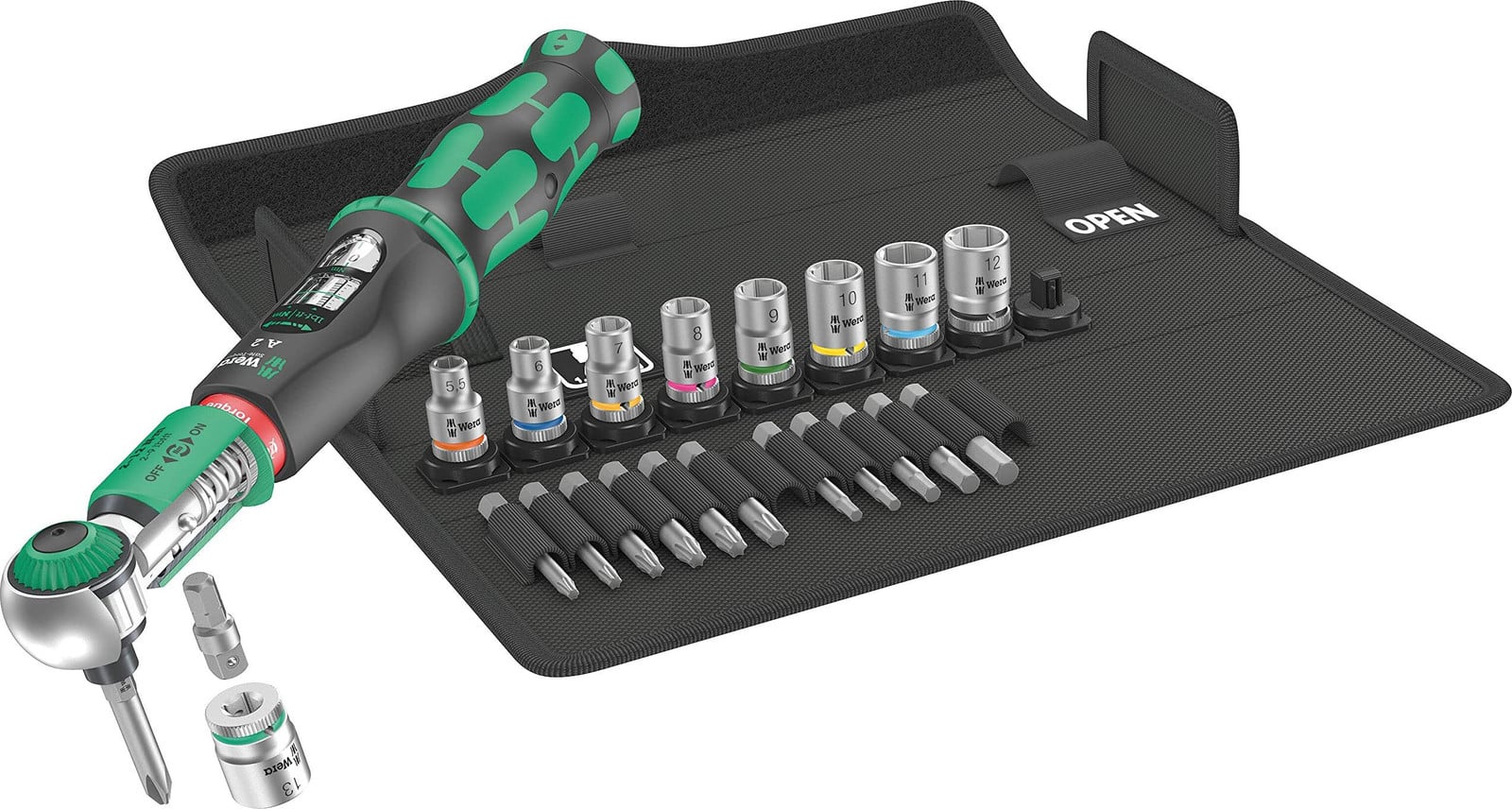 Wera Safe-Torque A 2 Set 1 1/4 Sechskant, 2-12 Nm