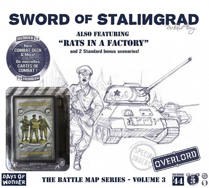Days of Wonder Extension Battle Maps 3 - L'Epée de Stalingrad - Memoire 44