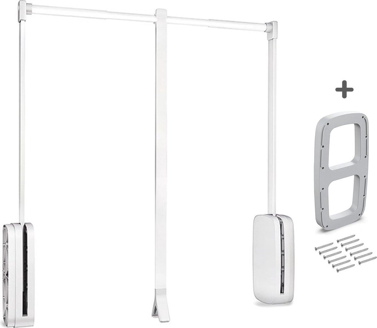Emuca Washington Kledinglift Wit 60/83 cm