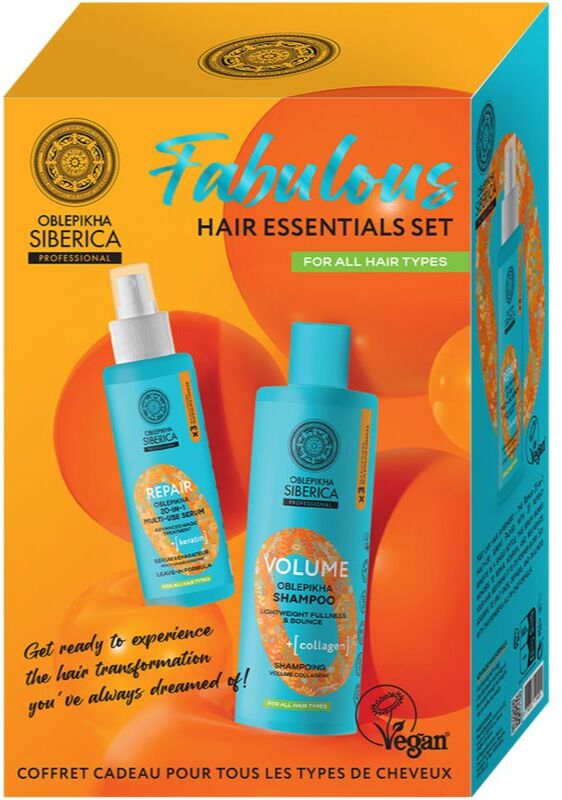 Natura Siberica Oblepikha Siberica Fabulous Hair Essentials Set coffret cadeau pour cheveux