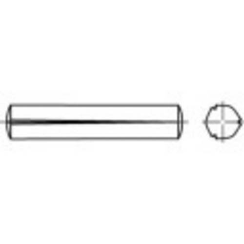 TOOLCRAFT 1066704 Kegelkerbstift (Ø x L) 4mm x 25mm Edelstahl A1 100St.