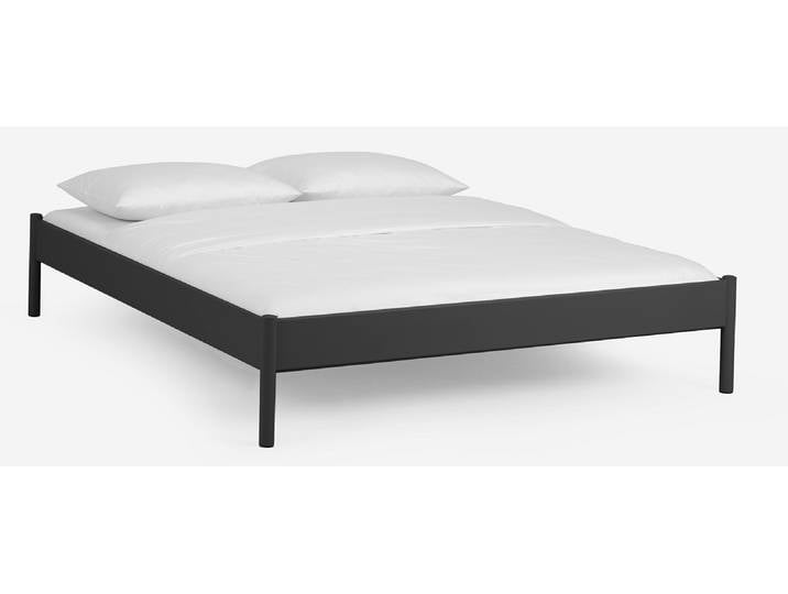 Metallbett Iris 3 , schwarz Struktur , 200x200