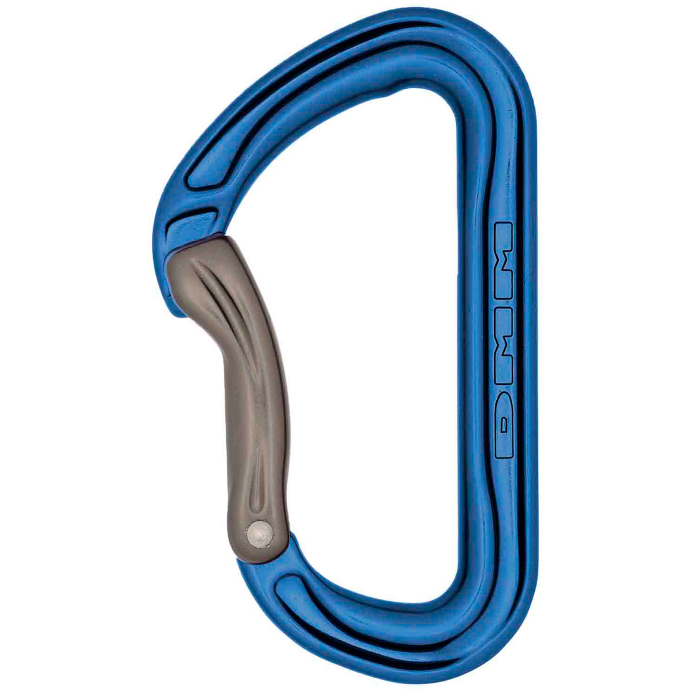 DMM Shadow Bent Karabiner Karabiner blau Alpinklettern | Sportklettern