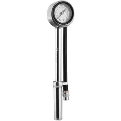 Birzman Zacoo Salut Shock Pump, 400Psi, 1,6" Gauge, Silver