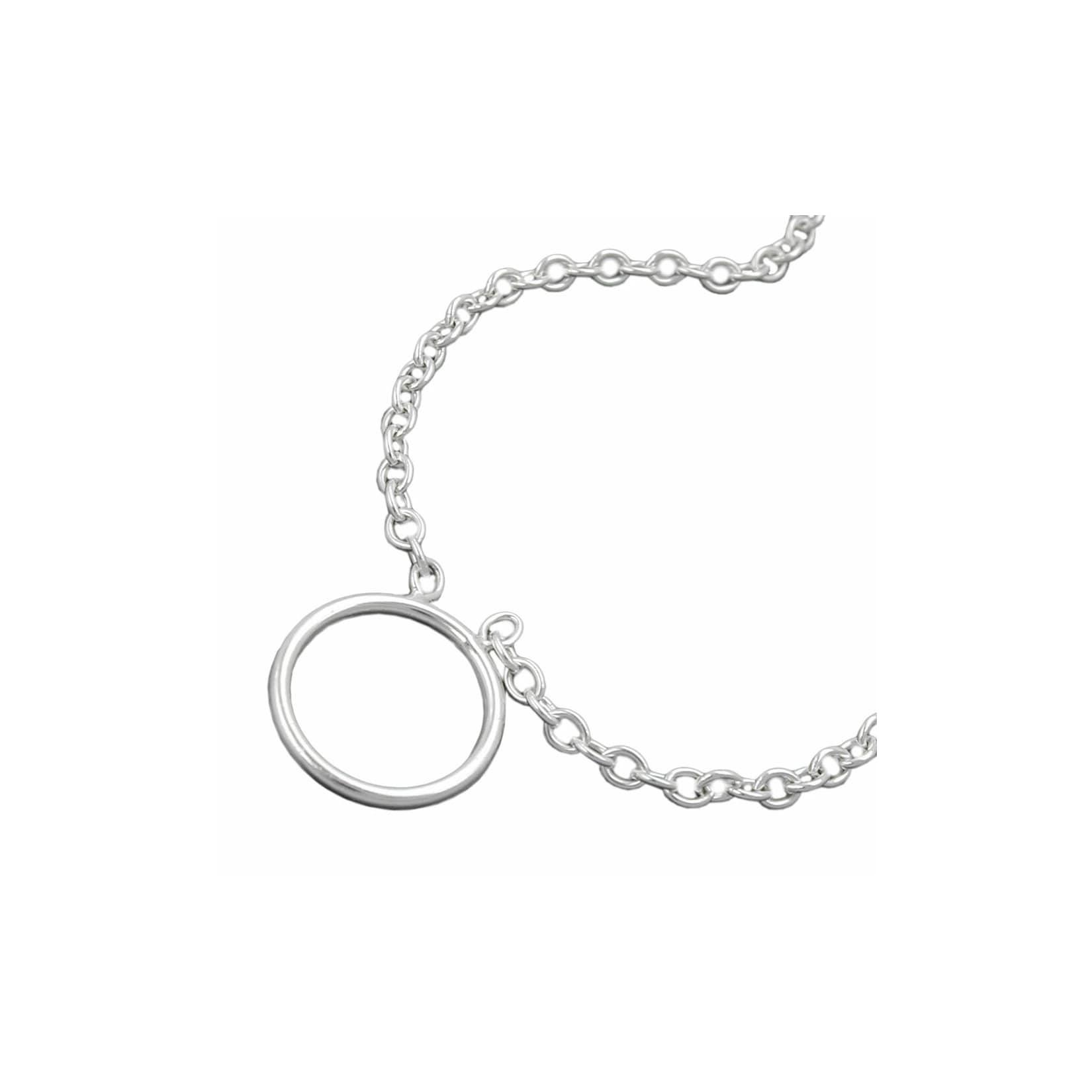 Gallay Kette 2,2mm Ankerkette für Charmeinhänger Silber 925 38cm