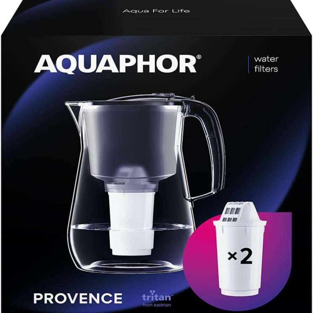 Aquaphor Provence Wit waterfilter met 2 A5 filters met magnesium, 4,2 liter
