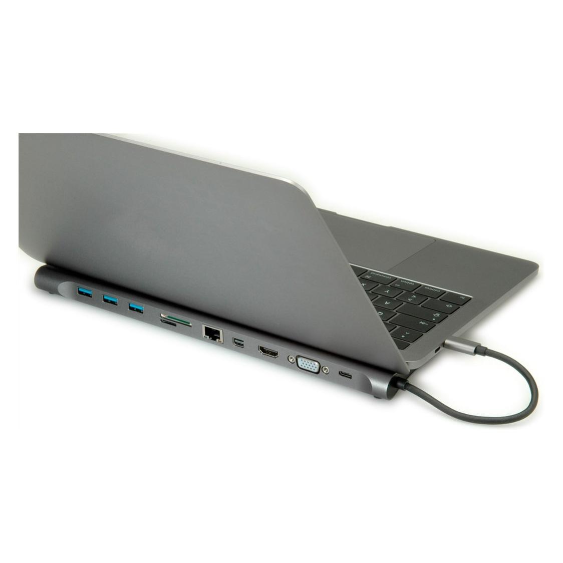 Roline USB 3.1 Dockinstation Typ C HDMI (USB-C) (12.02.1117)