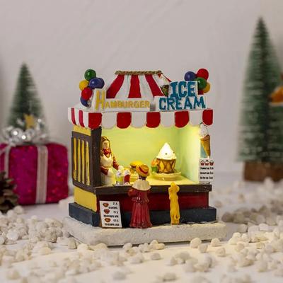 Uplift Essentials Festive Narrative Sculpture High Definition Village House Architectural Ornament style 4