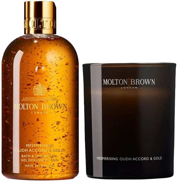 Molton Brown Mesmerising Oudh Accord & Gold Bath & Shower Gel 300m & S