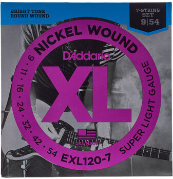 Daddario EXL120-7
