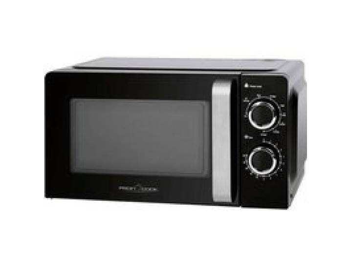 Four micro-ondes grill Bomann PC-MWG 1208 - 17 L - 700 W - Noir Acier inoxydable