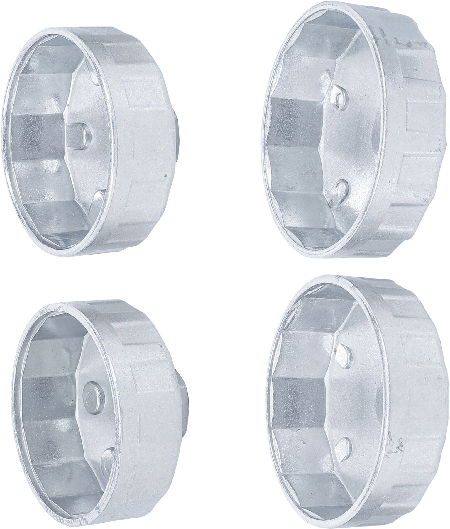 BGS Ölfilterschlüssel-Satz Ø 65 - 75 mm 4 teilig ; BGS technic (8384)